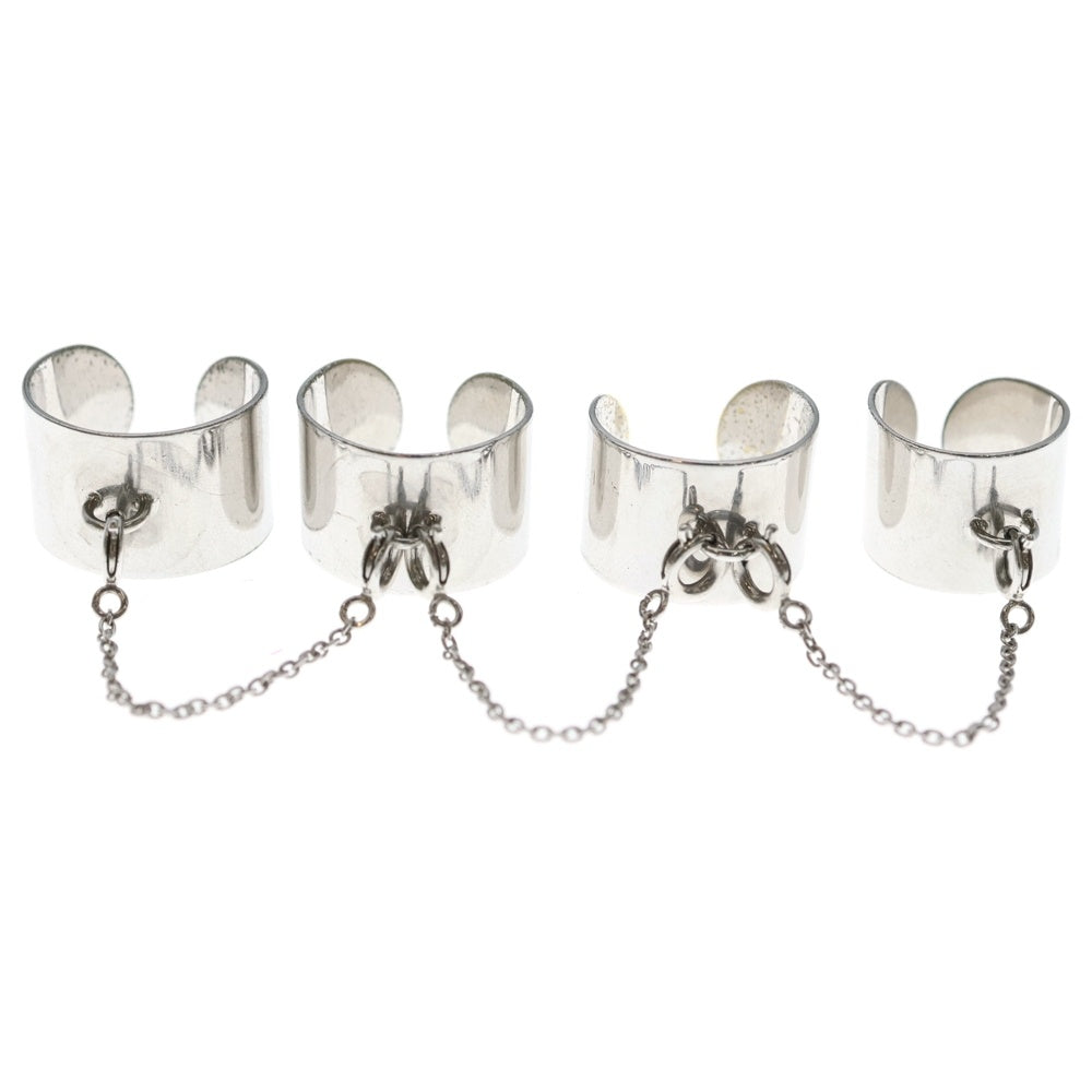 Maison Margiela(メゾンマルジェラ) 4 Chain Rings 4連チェーンリング 指輪 S56UQ0051 シルバー