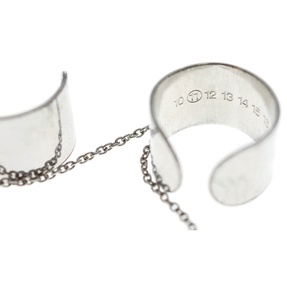 Maison Margiela(メゾンマルジェラ) 4 Chain Rings 4連チェーンリング 指輪 S56UQ0051 シルバー