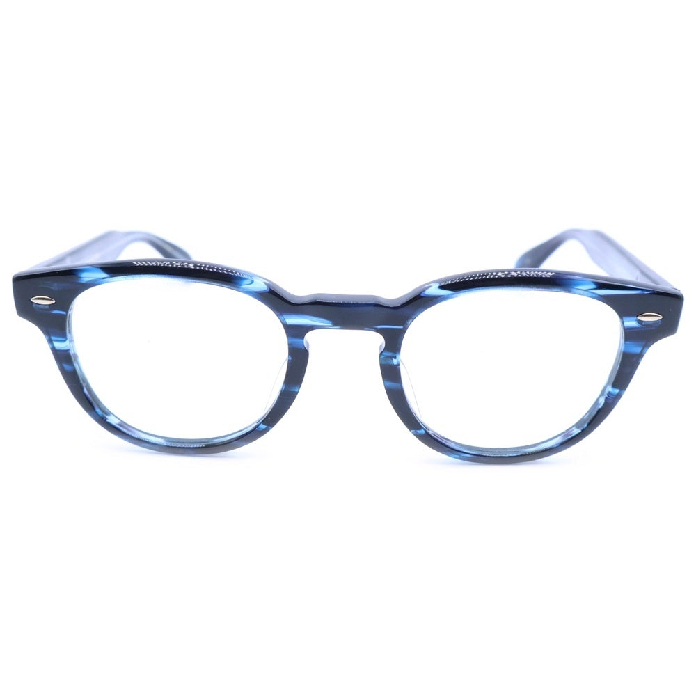 OLIVER PEOPLES(オリバーピープルズ) SHELDRAKE シェルドレイク ローブリッジフィット ボストンウェリントン サングラス 眼鏡 アイウェア ブルー レディース