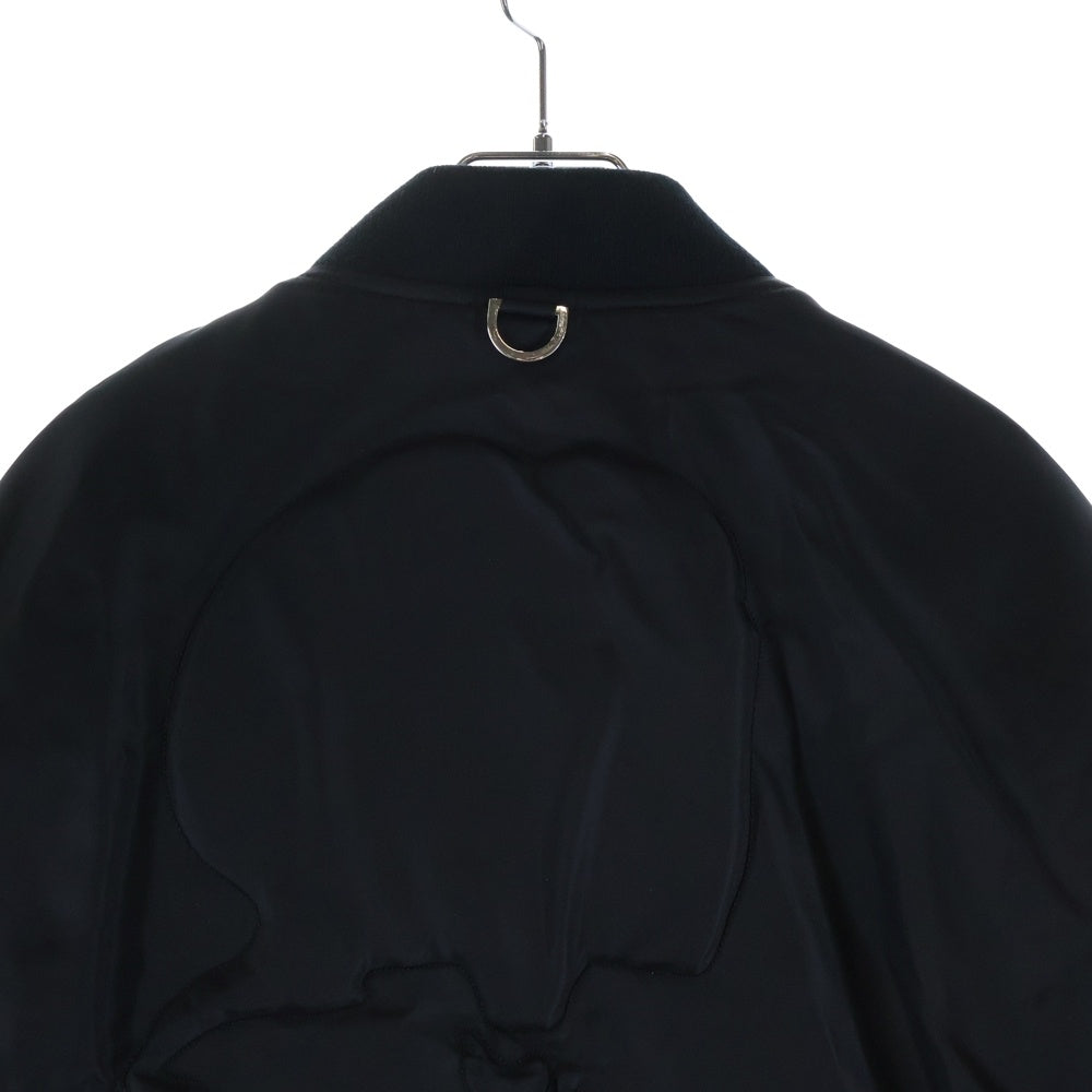 mastermind JAPAN(マスターマインドジャパン) 22AW Episode 9 nonesuch Back Padded Skull MA-1 Bomber Jacket MA-1ボンバージャケット ジップアップナイロン中綿ブルゾン MJ22E09-BL032-504