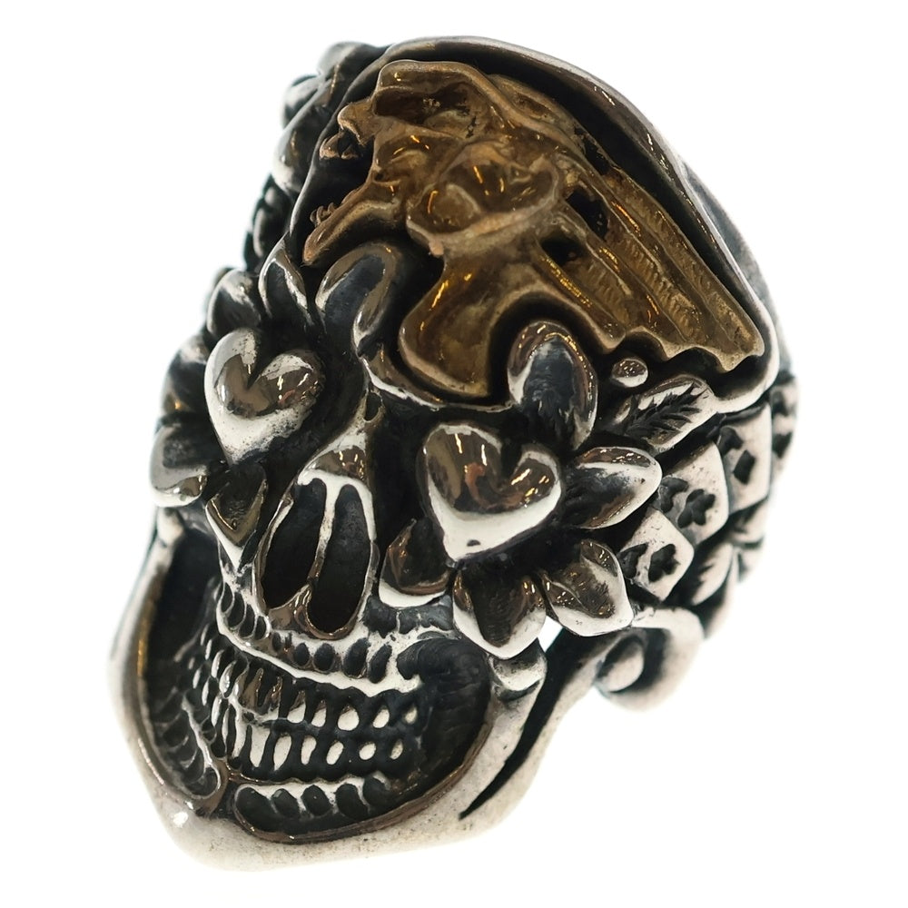 Bill Wall Leather/BWL(ビルウォールレザー) Jeff Decker BLUE EYED DEVILS Collections ジェフデッカー スカル リング シルバー