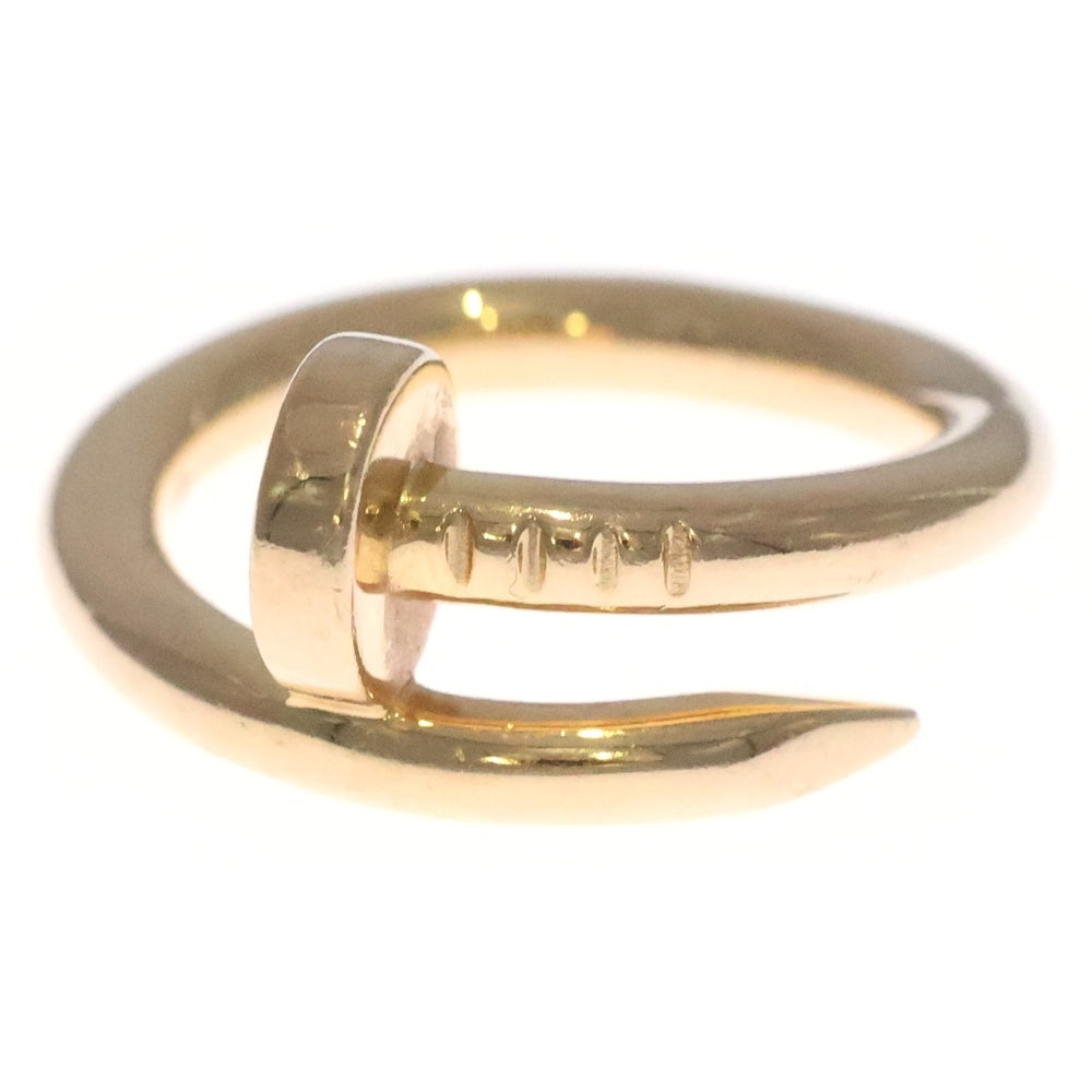 Cartier(カルティエ) Juste Un Clou Ring Classic ジュストアンクルリング クラシック AU750 YG イエローゴールド レディース
