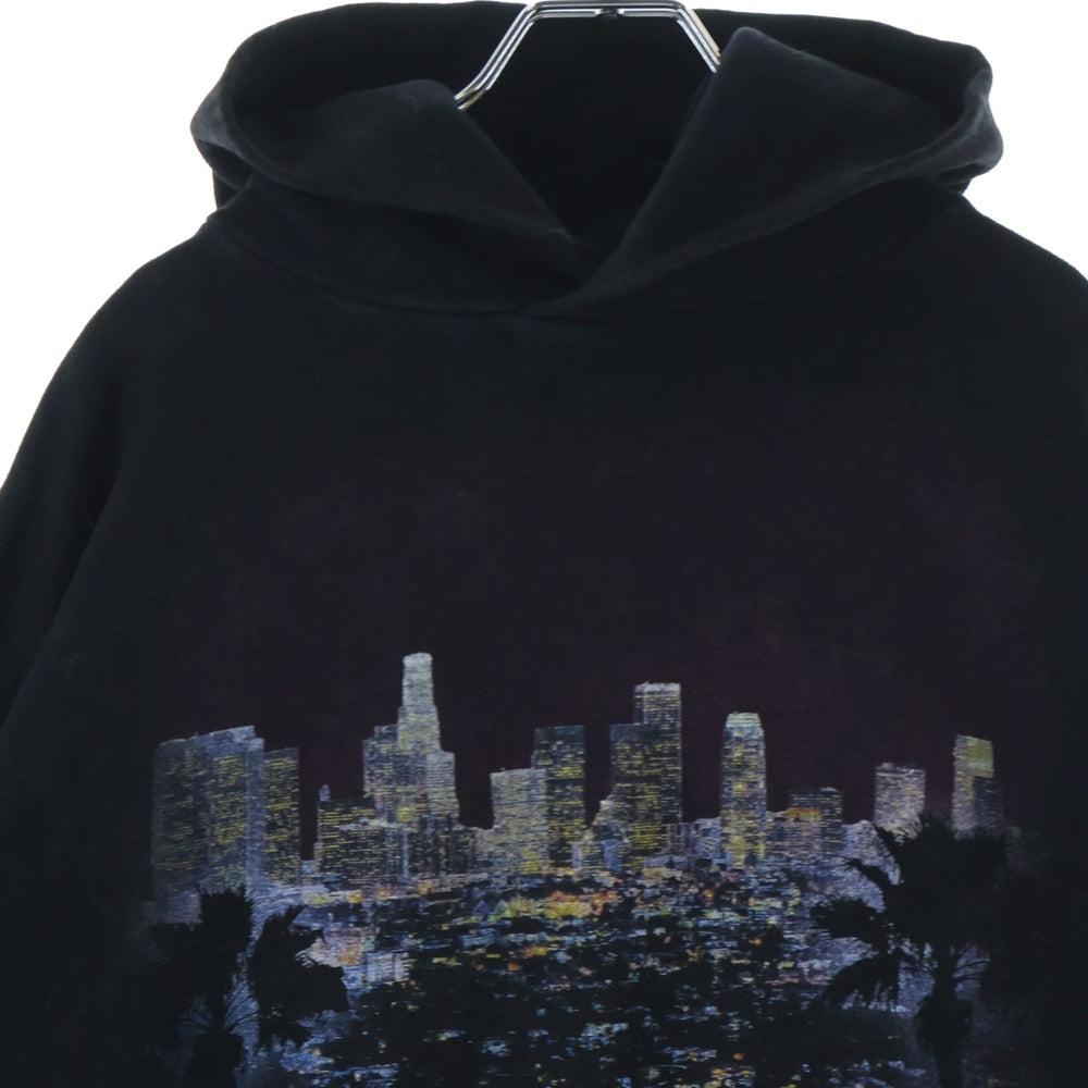 BALENCIAGA(バレンシアガ) 25AW City Of Angels Hoodie Medium Fit シティオブエンジェル ミディアムフィット プルオーバーパーカー ブラック 767877 TSVR3