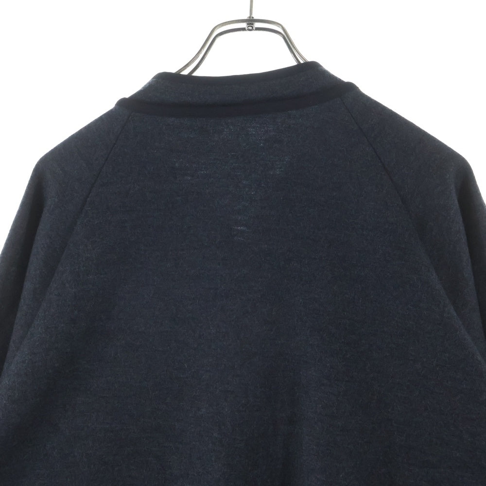 NICENESS(ナイスネス) 【SAMPLE品】 120s Wool Jersey Piping Jacket ウールミルド パイピングジャケット グレー