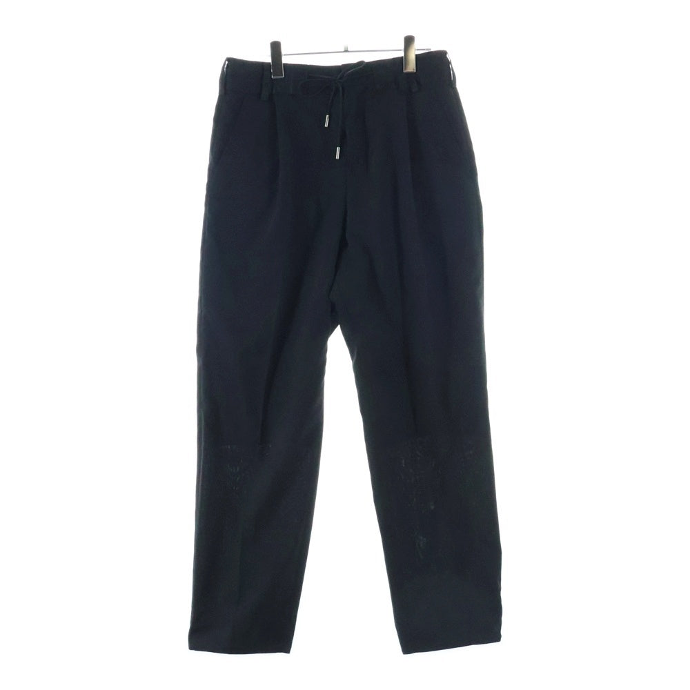 Sacai(サカイ) 23SS Suiting Pants ドローストリング スーチング パンツ ブラック 23-02952M