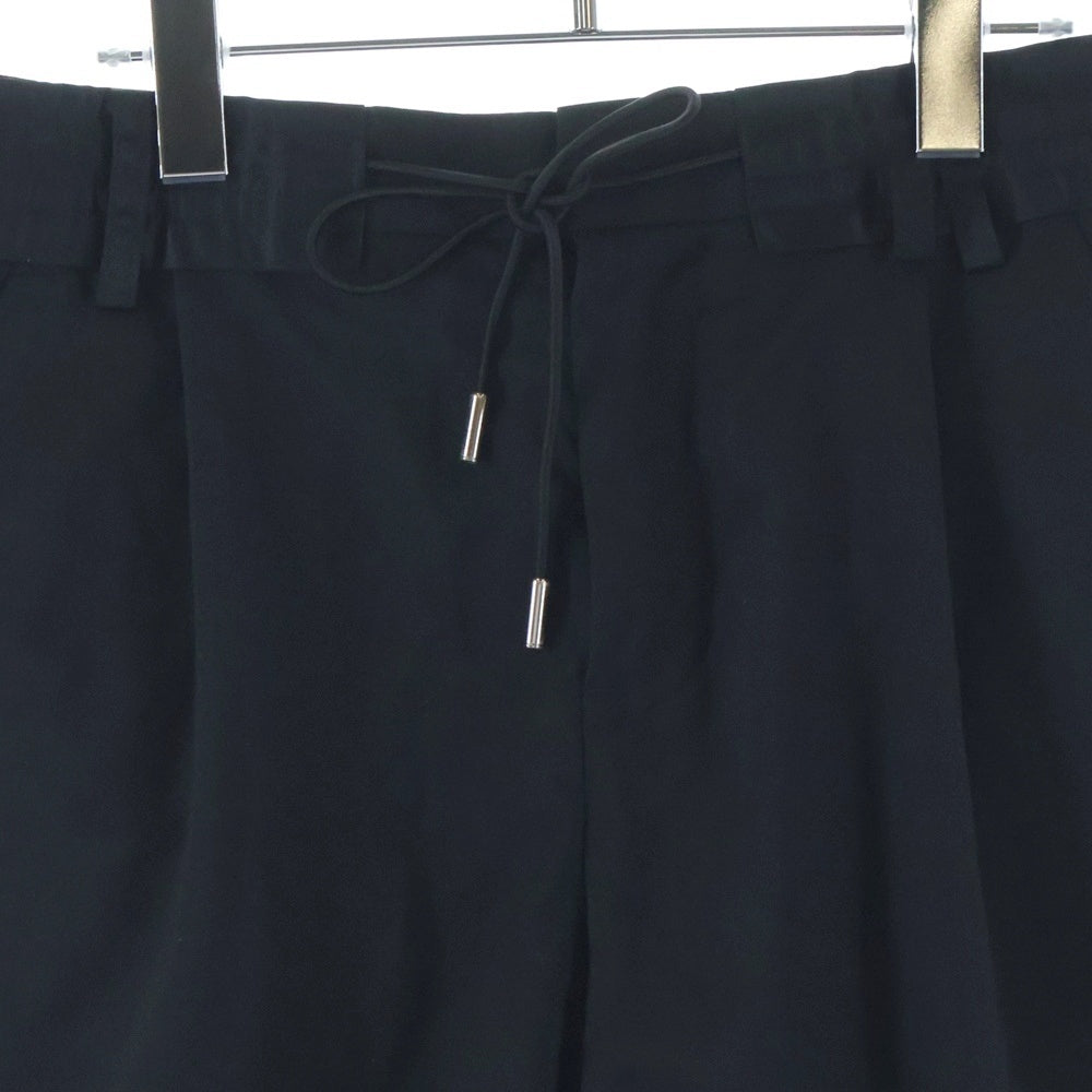 Sacai(サカイ) 23SS Suiting Pants ドローストリング スーチング パンツ ブラック 23-02952M