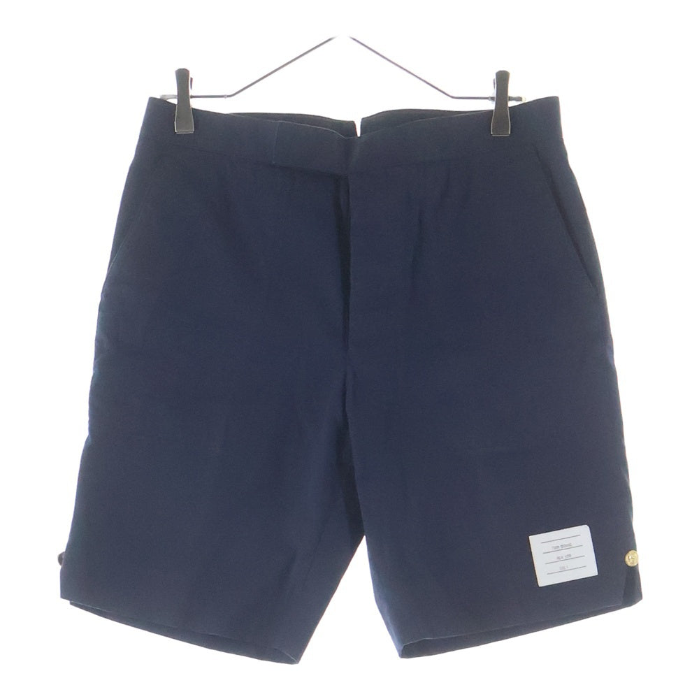 THOM BROWNE(トムブラウン) シンチバックベルト ハーフパンツ ショーツ ネイビー MTC516AW9666