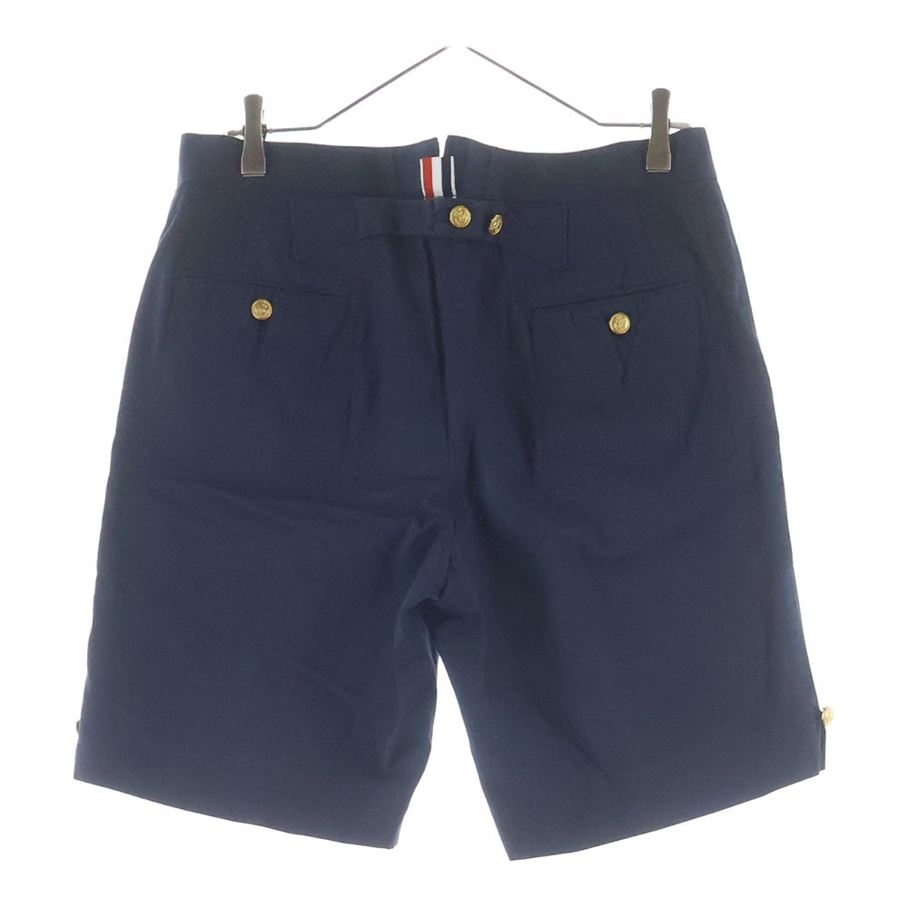 THOM BROWNE(トムブラウン) シンチバックベルト ハーフパンツ ショーツ ネイビー MTC516AW9666