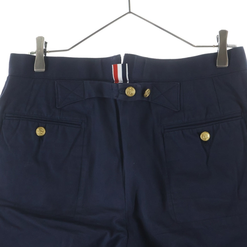 THOM BROWNE(トムブラウン) シンチバックベルト ハーフパンツ ショーツ ネイビー MTC516AW9666