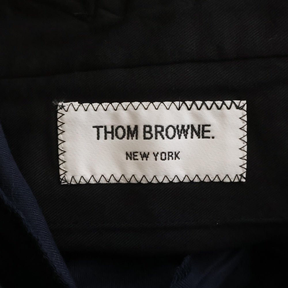 THOM BROWNE(トムブラウン) シンチバックベルト ハーフパンツ ショーツ ネイビー MTC516AW9666