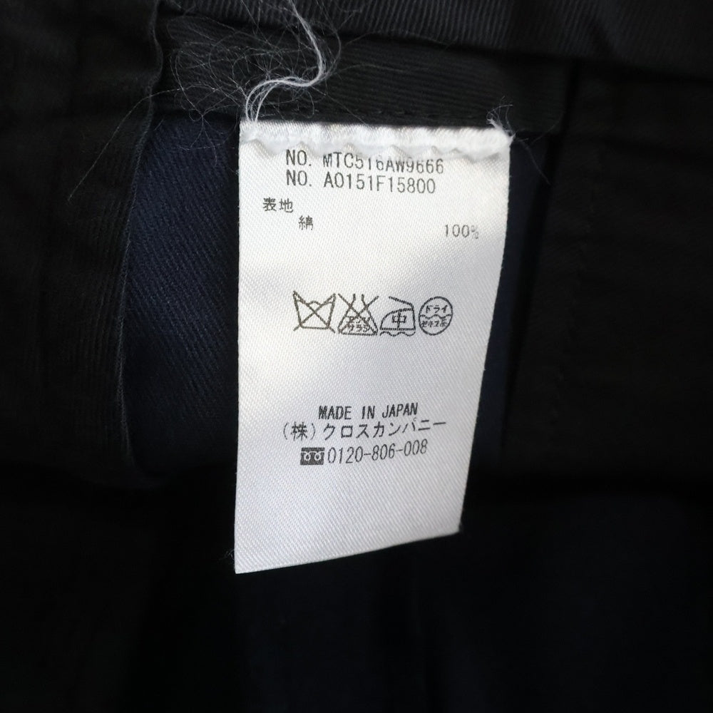 THOM BROWNE(トムブラウン) シンチバックベルト ハーフパンツ ショーツ ネイビー MTC516AW9666