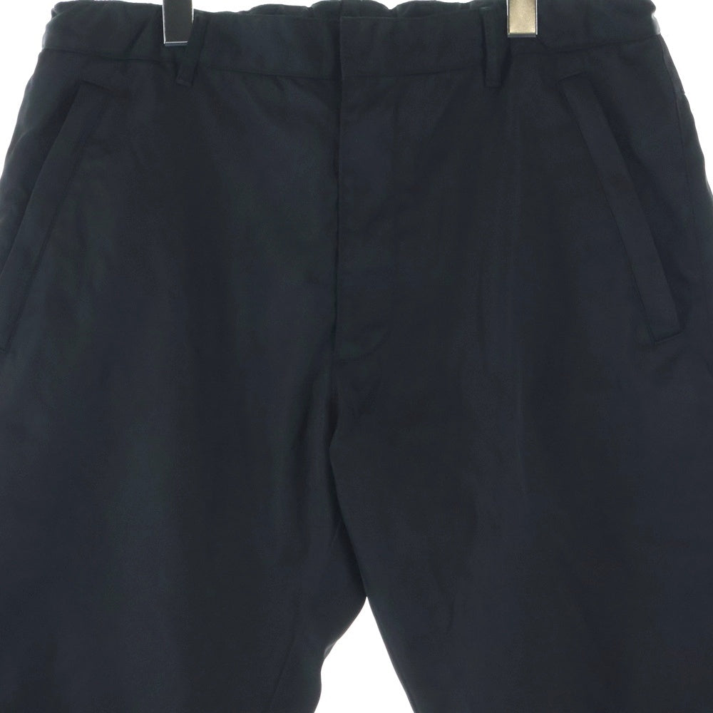 PRADA(プラダ) Re-Nylon バックトライアングルロゴデザイン リナイロン イージーパンツ ブラック S202 1WQ8