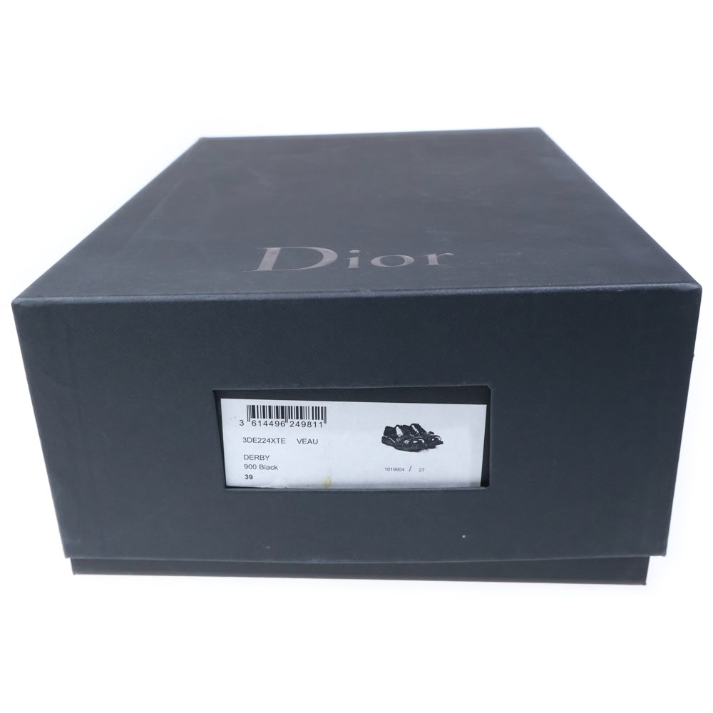 DIOR(ディオール) NEWWAVE 17HBM ダブルストラップローファー ローカットスニーカー シューズ ブラック