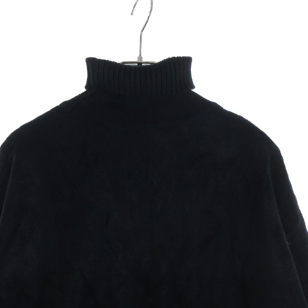 FENDI(フェンディ) ズッカ柄 タートルネック ニット セーター ブラック レディース FZX605