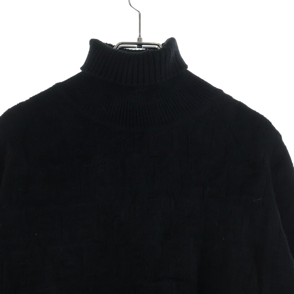 FENDI(フェンディ) ズッカ柄 タートルネック ニット セーター ブラック レディース FZX605