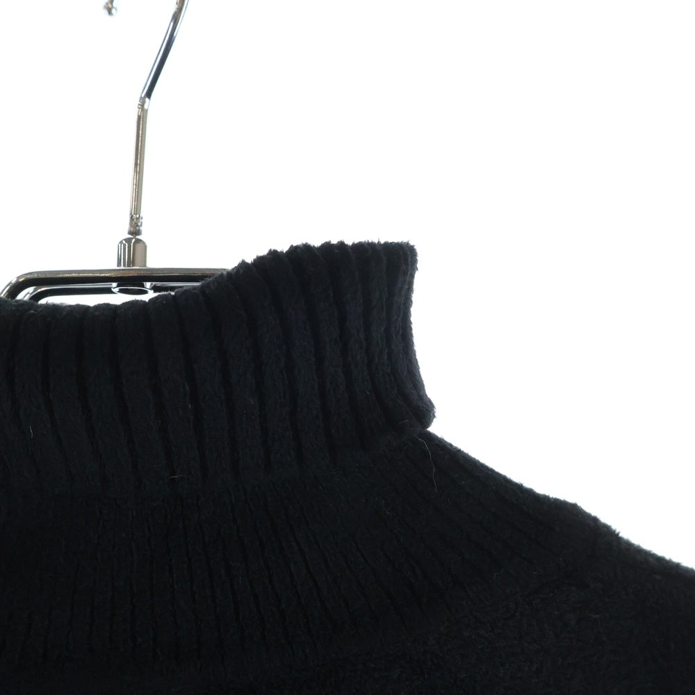 FENDI(フェンディ) ズッカ柄 タートルネック ニット セーター ブラック レディース FZX605