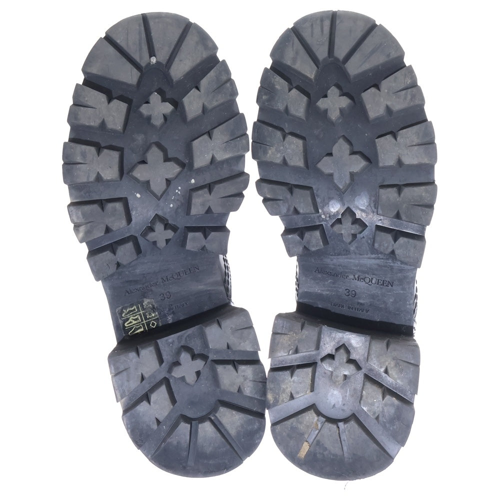 Alexander McQueen(アレキサンダーマックイーン) サイドゴア ワンダーチェルシーブーツ ブラック B666368 レディース