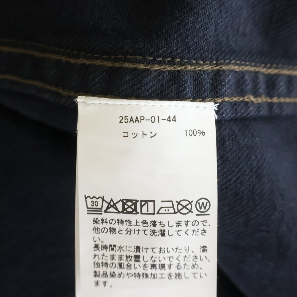 A.PRESSE(アプレッセ) WW2 US Army Denim Coverall ワールドウォー2 USアーミーヴィンテージデニムカバーオール ボタンダウンデニムシャツジャケット 25AAP-01-44 ブラック
