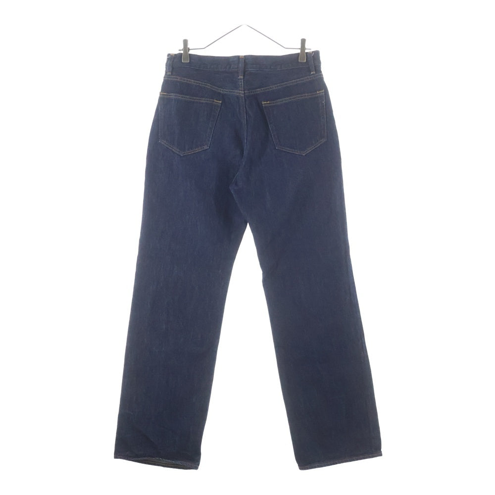 AURALEE(オーラリー) Hard Twist Denim 5P Pants ハードトウィストデニム5ポケットパンツ ジップフライストレートデニムパンツ A00P01DM インディゴ