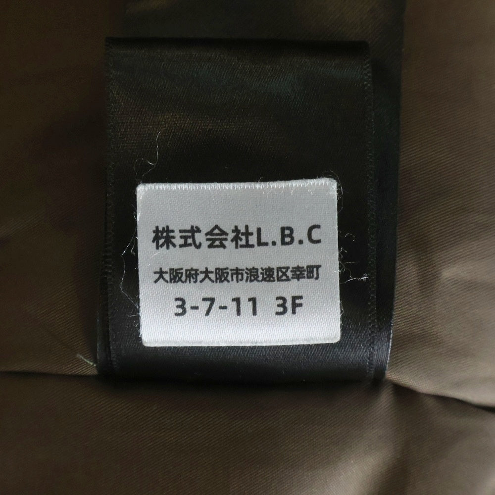 NO BRAND(ノーブランド) MASONPRINCE メイソンプリンス スタンドカラー ボア スエード ミリタリージャケット ブラウン WT4263