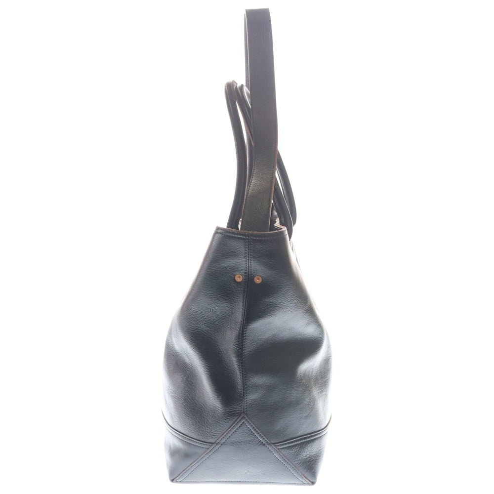 SUGARHILL(シュガーヒル) LEATHER TOTE BAG レザー トートバッグ ショルダーバッグ ブラック レディース