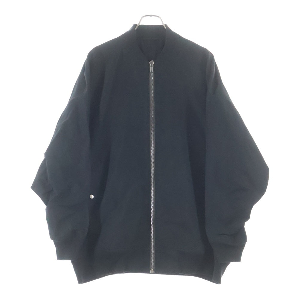 Rick Owens(リックオウエンス) 22SS JUMBO PETER FLIGHT ジャンボ ピーター フライト ボンバー ジャケット ブラック RU01B1795-TFR