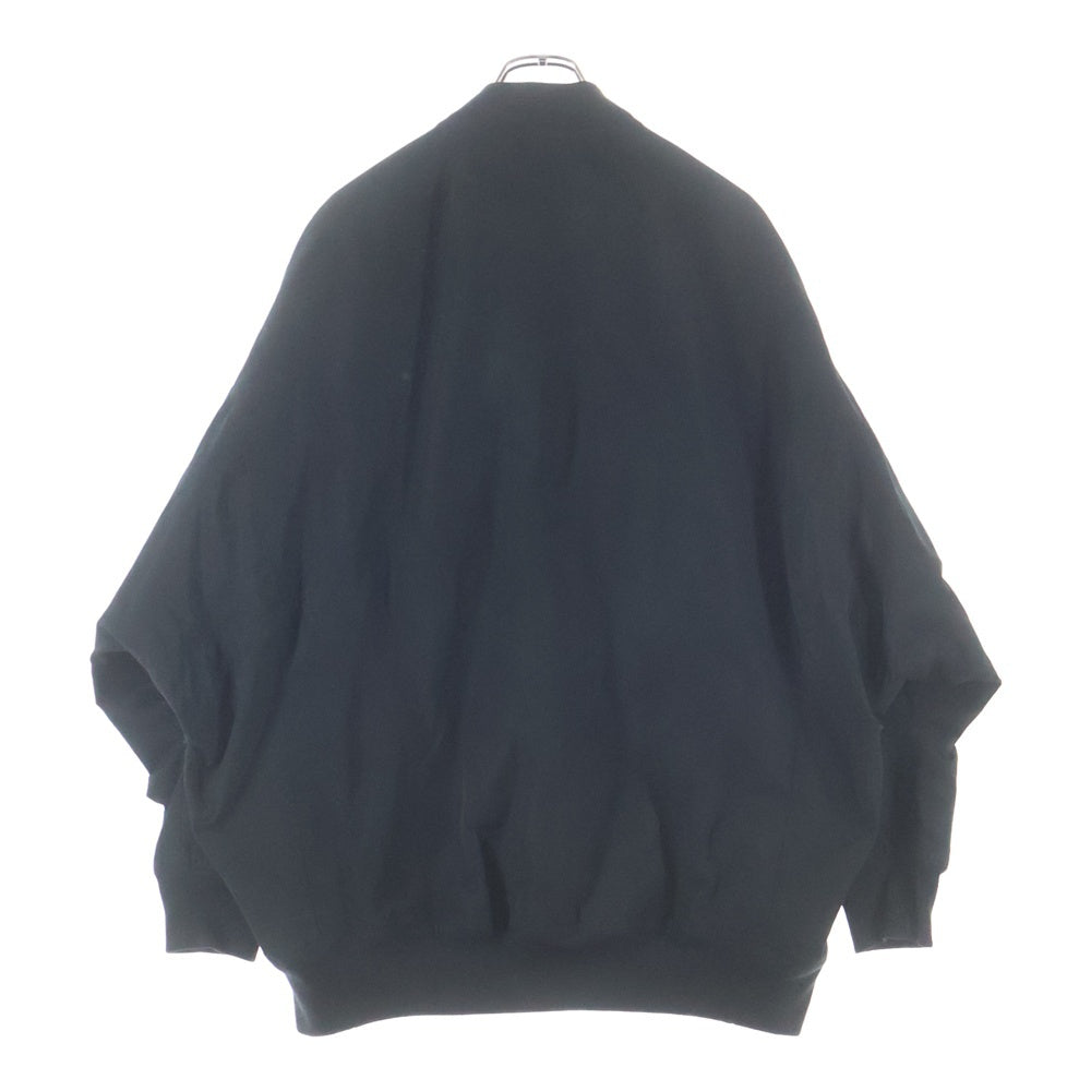 Rick Owens(リックオウエンス) 22SS JUMBO PETER FLIGHT ジャンボ ピーター フライト ボンバー ジャケット ブラック RU01B1795-TFR