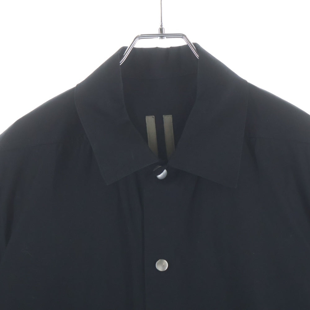 DRKSHDW(ダークシャドウ) 18AW Coach Jacket スナップボタン コーチ シャツ ジャケット ブラック DU18F7296-TE