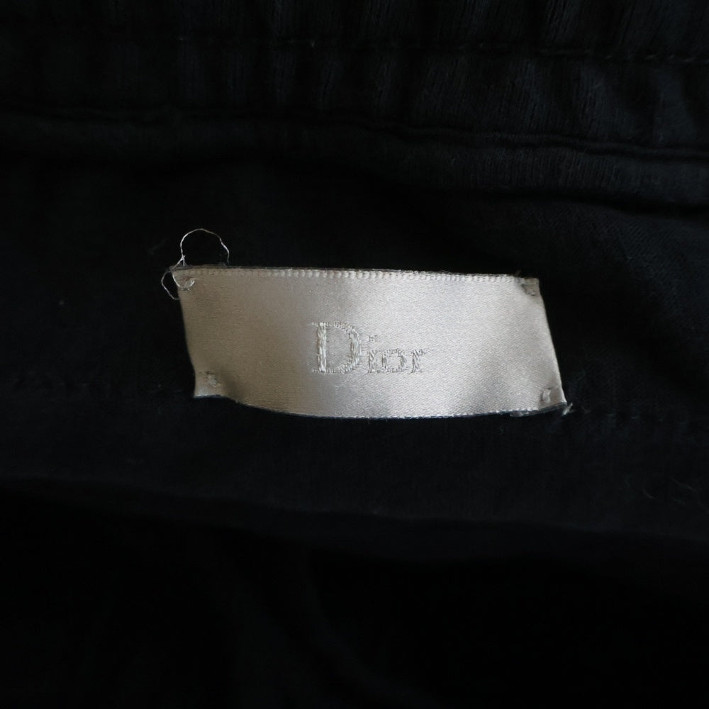 Christian Dior(クリスチャンディオール) 18AW BEE 刺繍アトリエ ロゴテープ スウェットパンツ ブラック 833J120B0500
