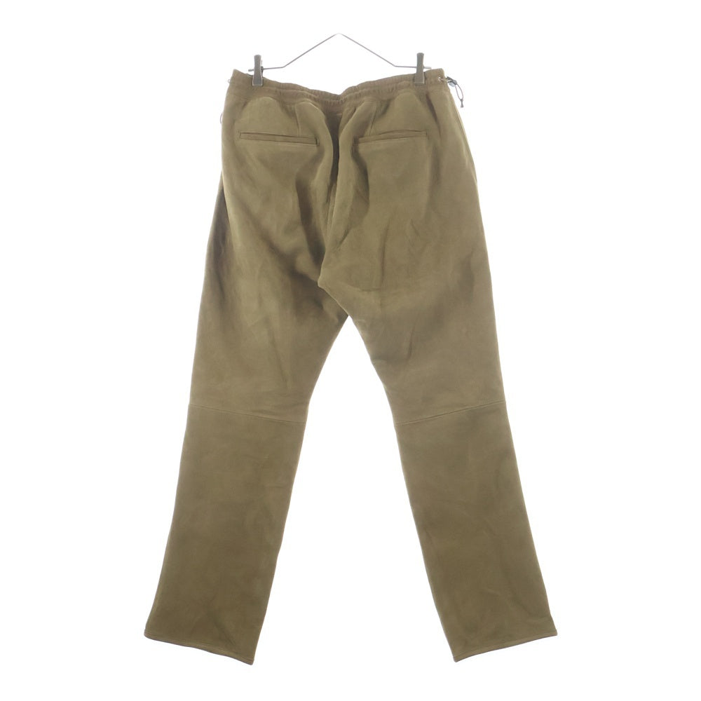nonnative(ノンネイティブ) hiker easy pants sheep leather ハイカー イージーパンツ シープレザー NN-P4718 ブラウン