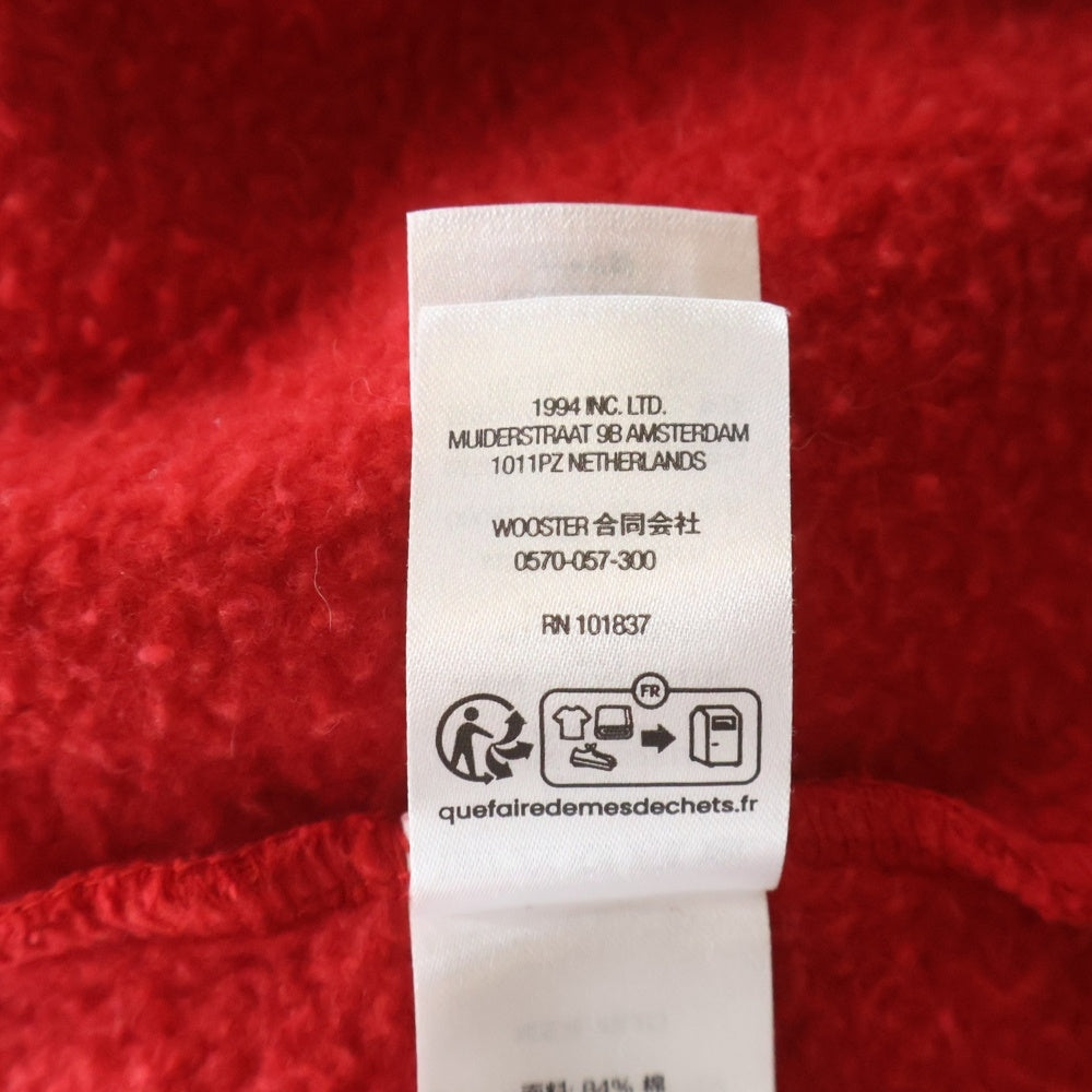 SUPREME(シュプリーム) Small Box Hooded Sweatshirt スモールボックスロゴ プルオーバーパーカー フーディー レッド