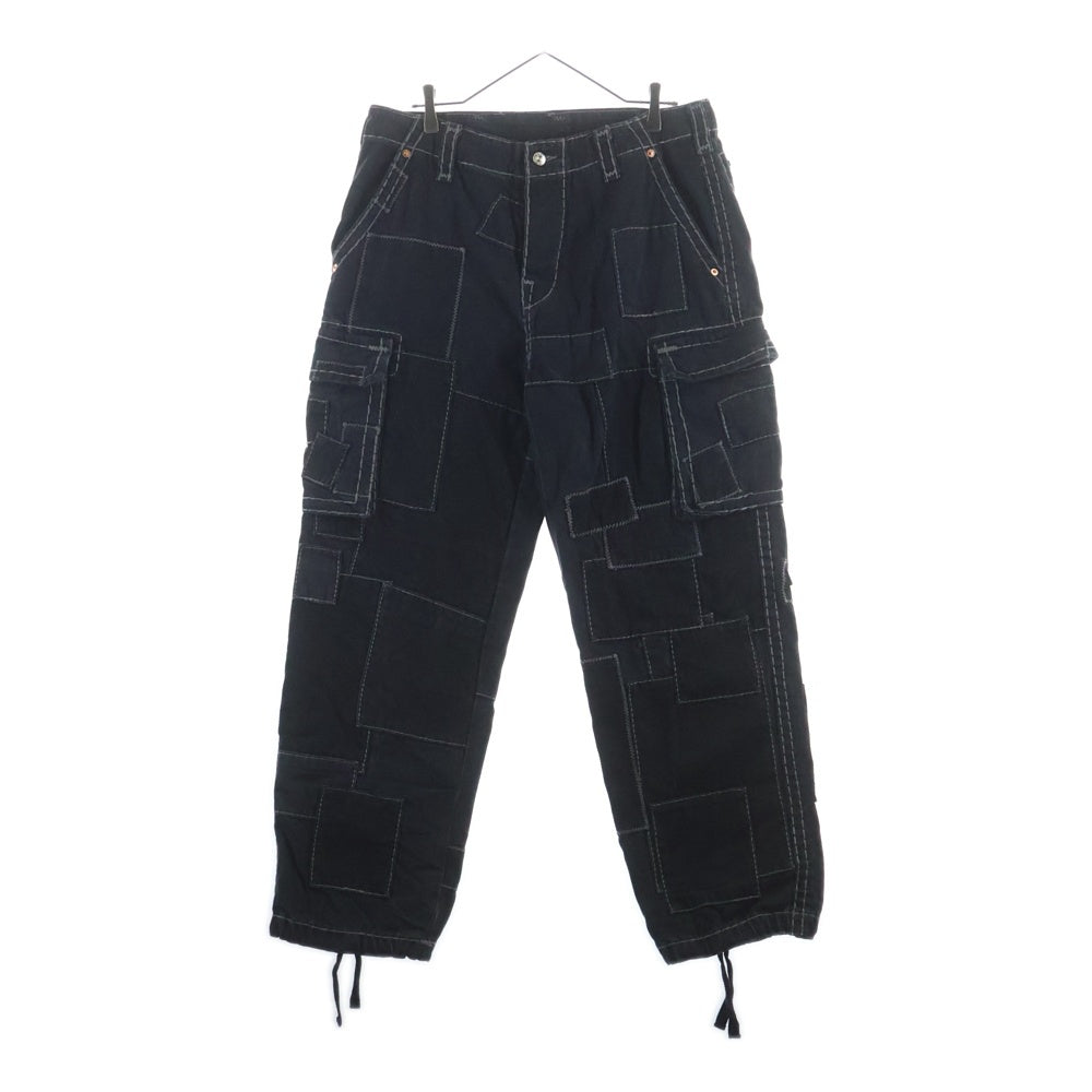 SUPREME(シュプリーム) 25AW ×True Religion Patchwork Cargo Pant トゥルーレリジョン パッチ ワーク カーゴ パンツ ブラック