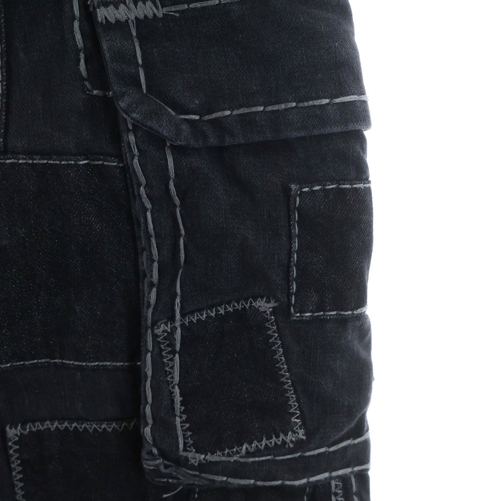 SUPREME(シュプリーム) 25AW ×True Religion Patchwork Cargo Pant トゥルーレリジョン パッチ ワーク カーゴ パンツ ブラック