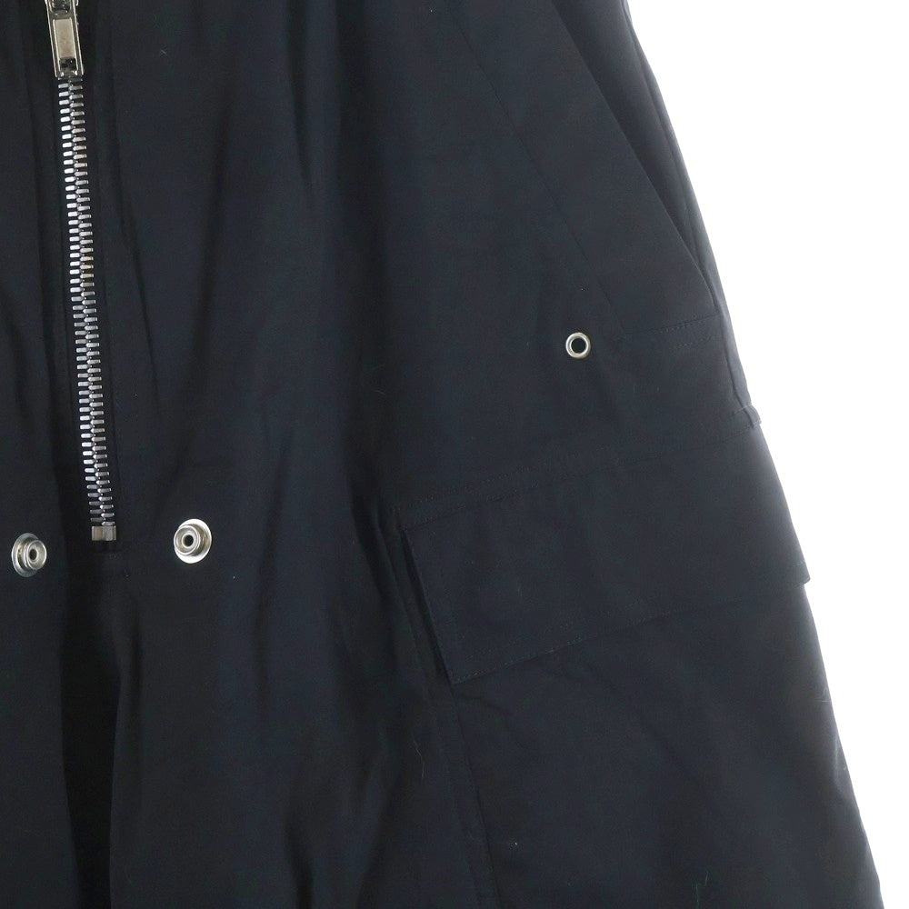 Rick Owens(リックオウエンス) 25AW CONCORDIANS Cargo Belas コンコルディアンス期 カーゴベラ ドローストリングワイドカーゴパンツ RU02E1339-TE ブラック