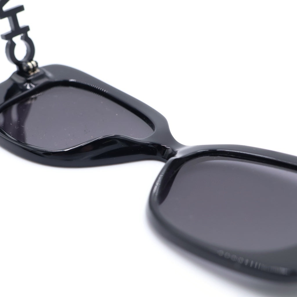 CHANEL(シャネル) スクエア フレーム サングラス メガネ 眼鏡 ブラック 5422-B レディース