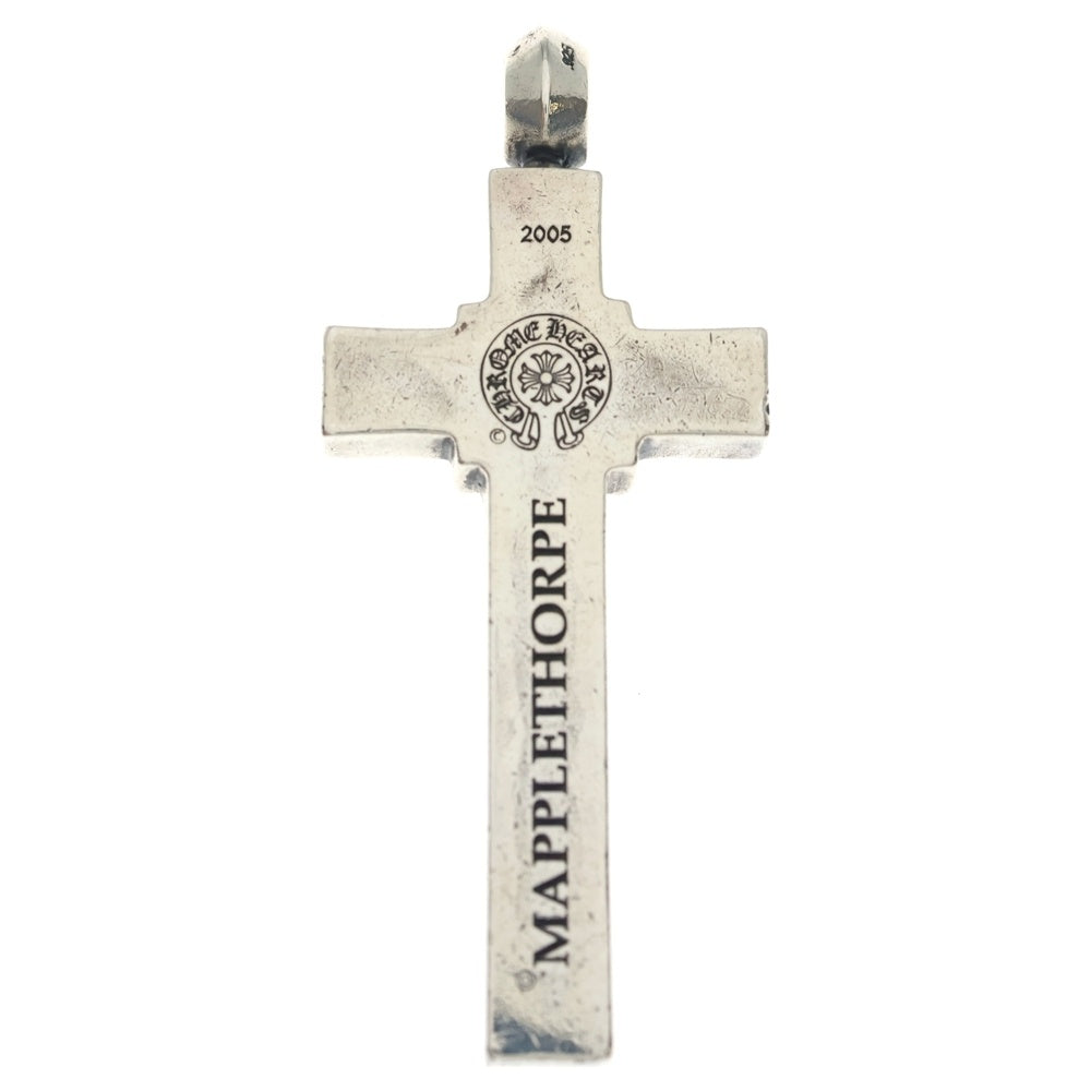 CHROME HEARTS(クロムハーツ) MAPPLE THORPE CRS LG メイプルソープ ラージ クロスペンダントトップ シルバー