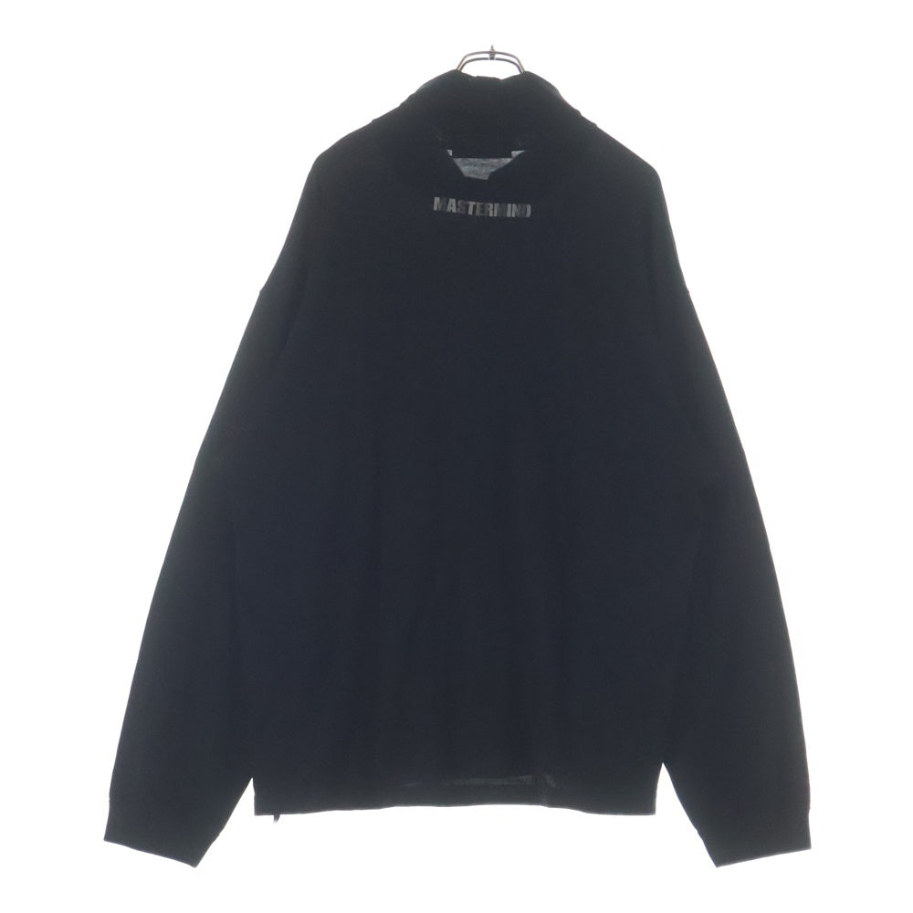 mastermind JAPAN(マスターマインドジャパン) 24SS サンプル ラバーロゴハイネック長袖Tシャツ MW24S13-TS074-012