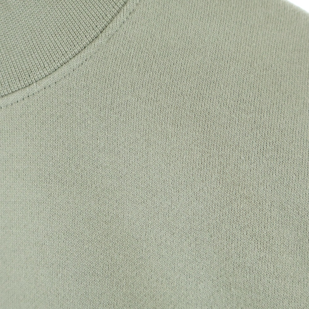 FEAR OF GOD ESSENTIALS(フィアオブゴッド エッセンシャルズ) Felt Logo Mock Neck Sweatshirts フェルトロゴモックネックスウェットシャツ モックネックスウェットトレーナー ライトグリーン