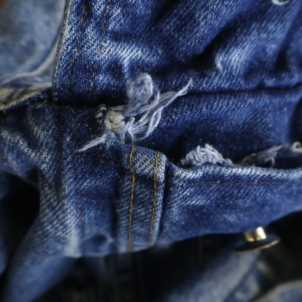 Levi's(リーバイス) 90S 4th USA製 ボタン裏527 デニムジャケット Gジャン インディゴ 71506-0216