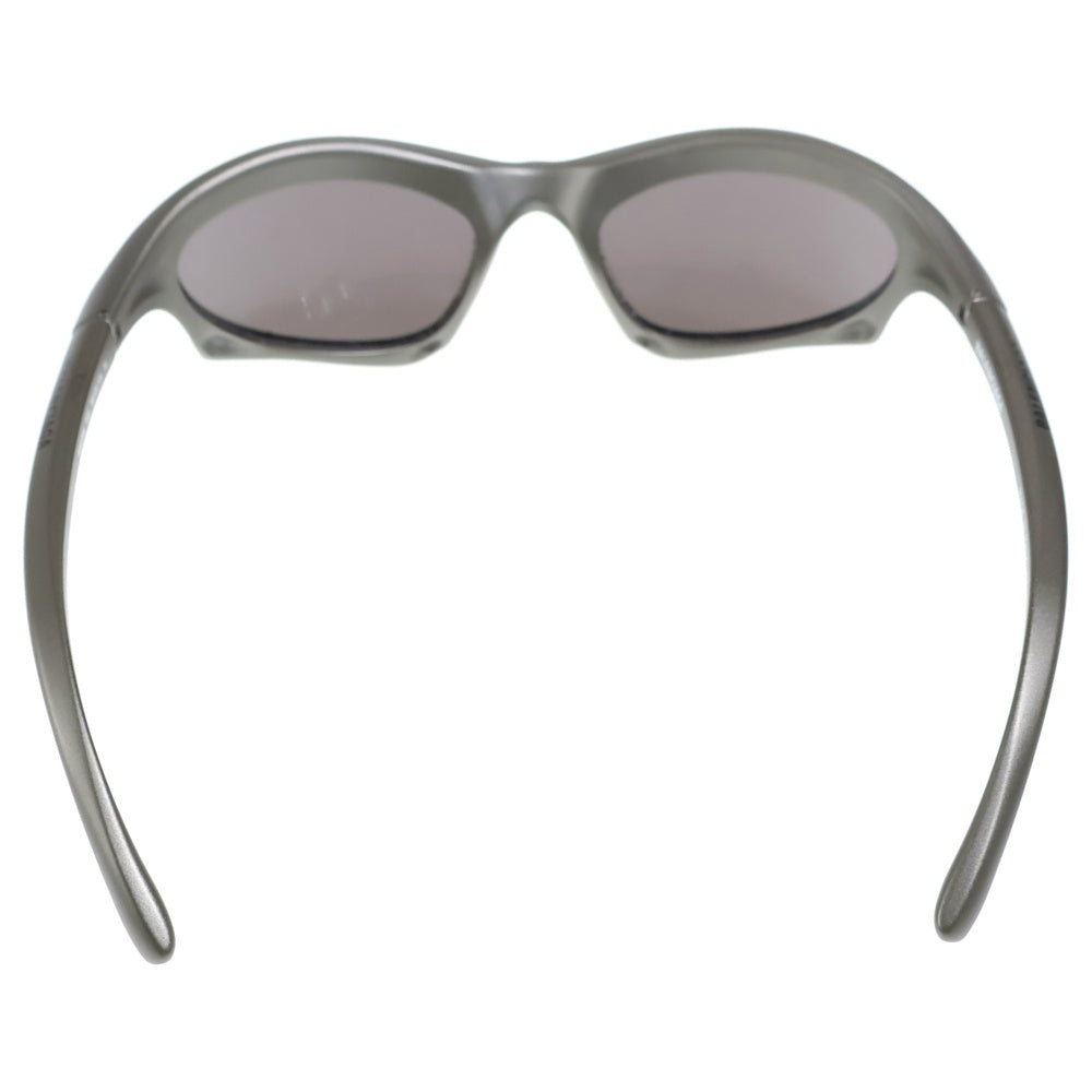 BALENCIAGA(バレンシアガ) BAT RECTANGLE バットレクタングルスポーティフレームサングラス グレー BB0229S