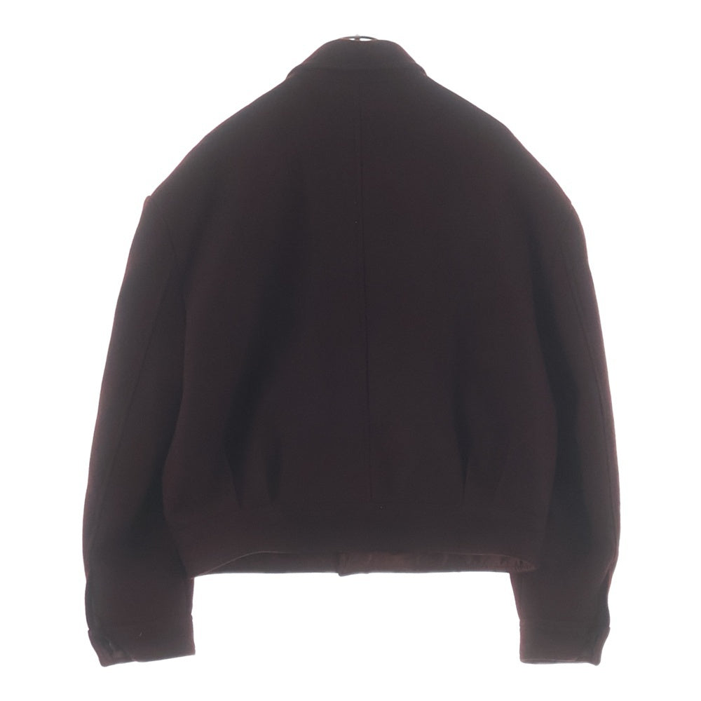 NO BRAND(ノーブランド) OURGLASS アワーグラス power shoulder jacket パワーショルダージャケット アウター バーガンディ レッド