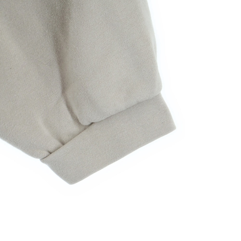FEAR OF GOD ESSENTIALS(フィアオブゴッド エッセンシャルズ) Rubber Logo Sweatshirts ラバーロゴスウェットシャツ クルーネックスウェットトレーナー クリーム