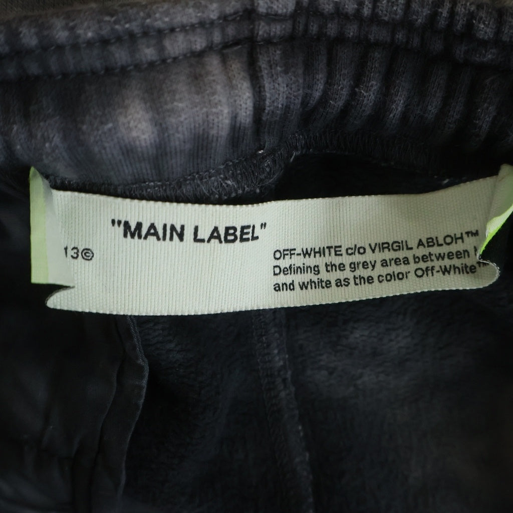OFF-WHITE(オフホワイト) TIE DYE SLIM SWEATPANT タイダイ柄 スリム スウェットパンツ グレー OMCH027S20E30020