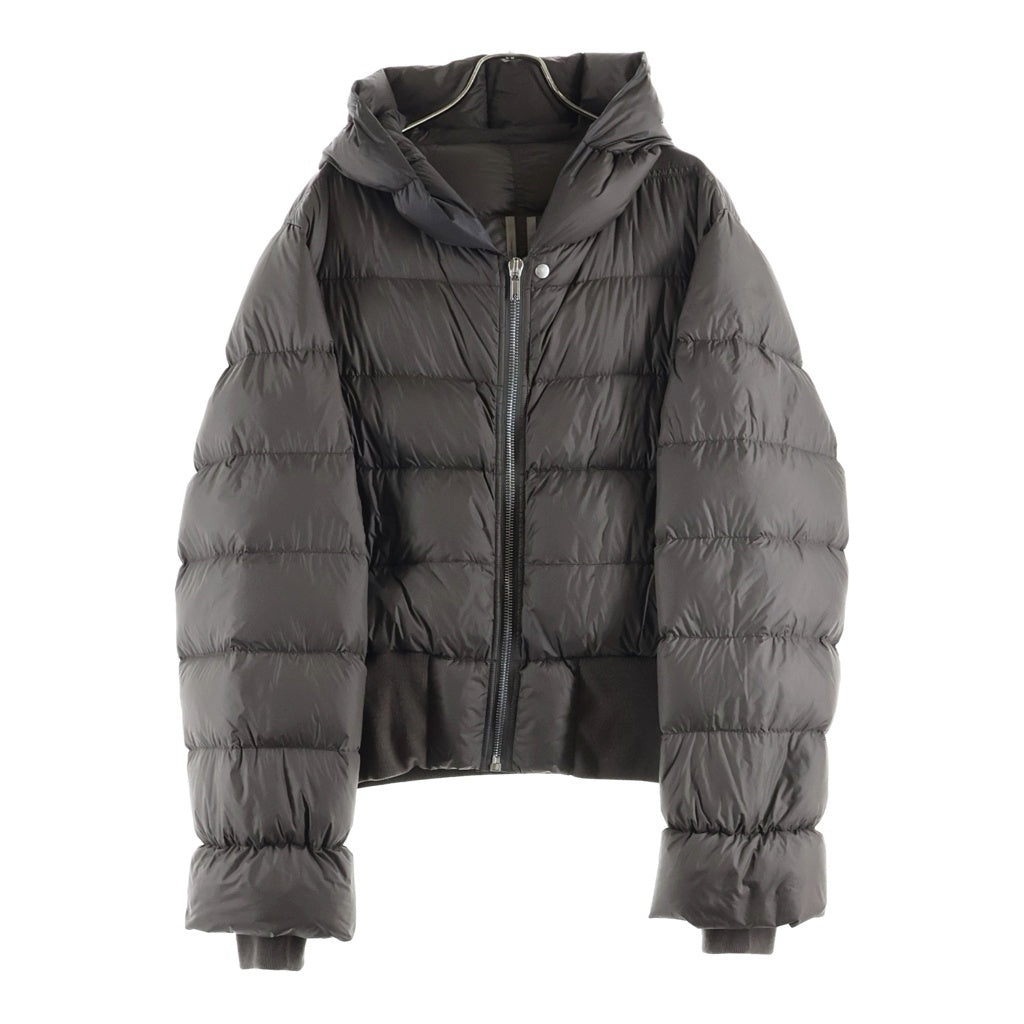 Rick Owens リックオウエンス 25AW HOODED PUFFER DOWN JACKET フーデッド パファー ダウン ジャケット ダークダスト RU02E1741NPD1 Rick Owens(リックオウエンス) 25AW HOODED PUFFER DOWN JACKET