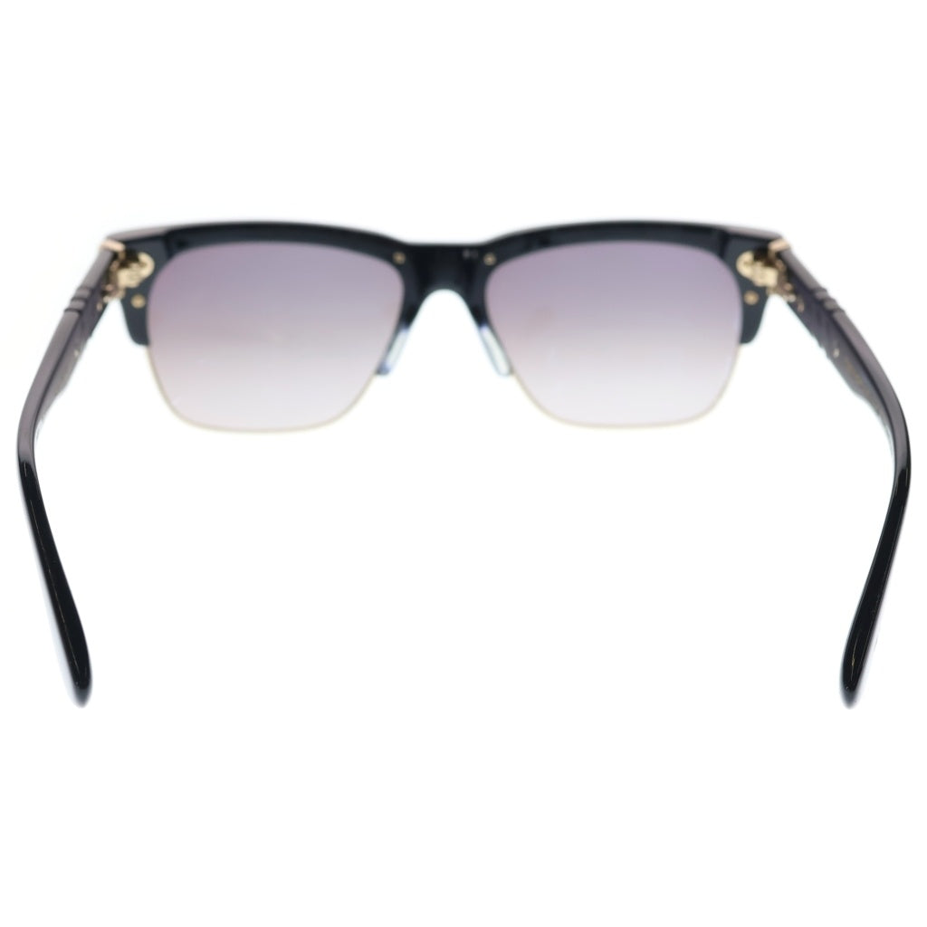 CHROME HEARTS(クロムハーツ) KLOSTERFUCK クロスターファック フレアニーテンプルハーフリムサングラス 眼鏡 メガネ ブラックゴールド