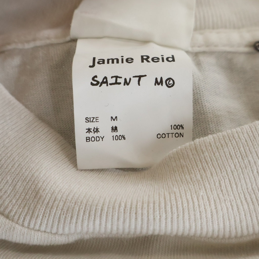 SAINT MICHAEL(セントマイケル) 26SS JR SS T-SHIRT MASK マスク 半袖Tシャツ カットソー SM-MK8-0000-C02 ホワイト