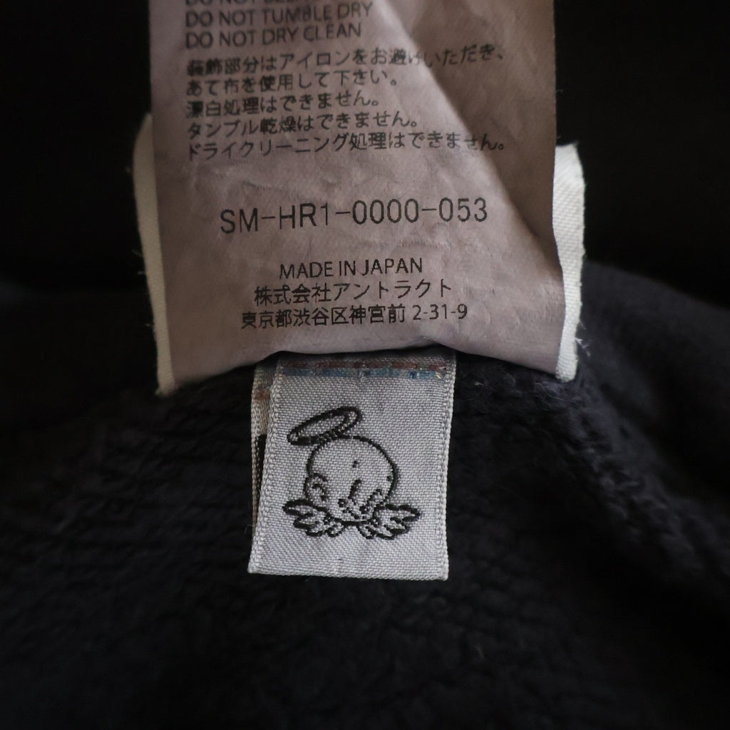 SAINT MICHAEL(セントマイケル) 25AW LOVE AMONG HOODIE プルオーバーフーディ パーカー SM-HR1-0000-053 グレー