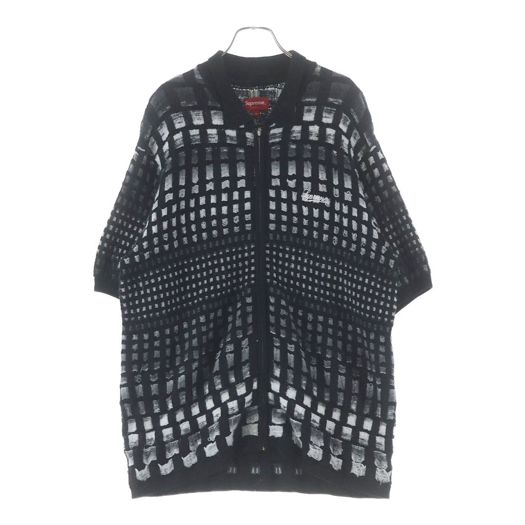 SUPREME(シュプリーム) 23ss Gradient Grid Zip Up Polo