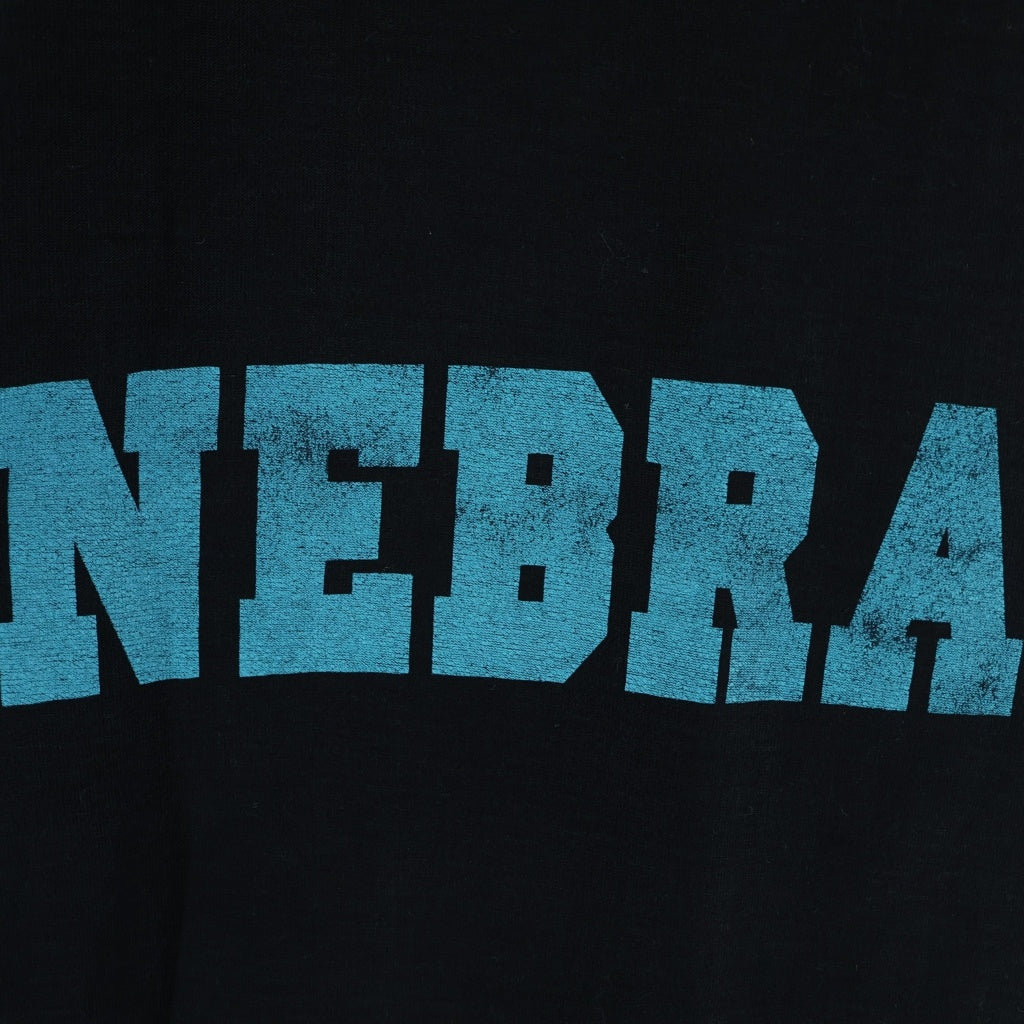 RAF SIMONS(ラフシモンズ) ARCHIVE 02AW Creeper NEBRASKA Tee アーカイブ クリーパー期 ネブラスカTシャツ オーバーサイズクルーネック半袖Tシャツ ブラック