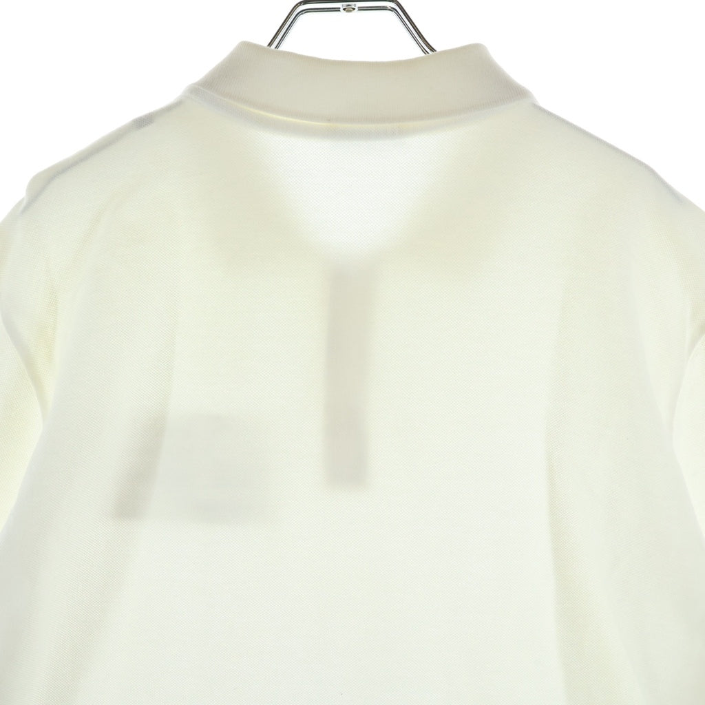 MONCLER(モンクレール) 23AW SS POLO ショートスリーブポロシャツ ロゴパッチ半袖ポロシャツ I20918A00007 ホワイト